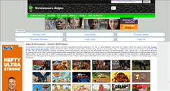 Desktop Screenshot of dinosaurking.com.br